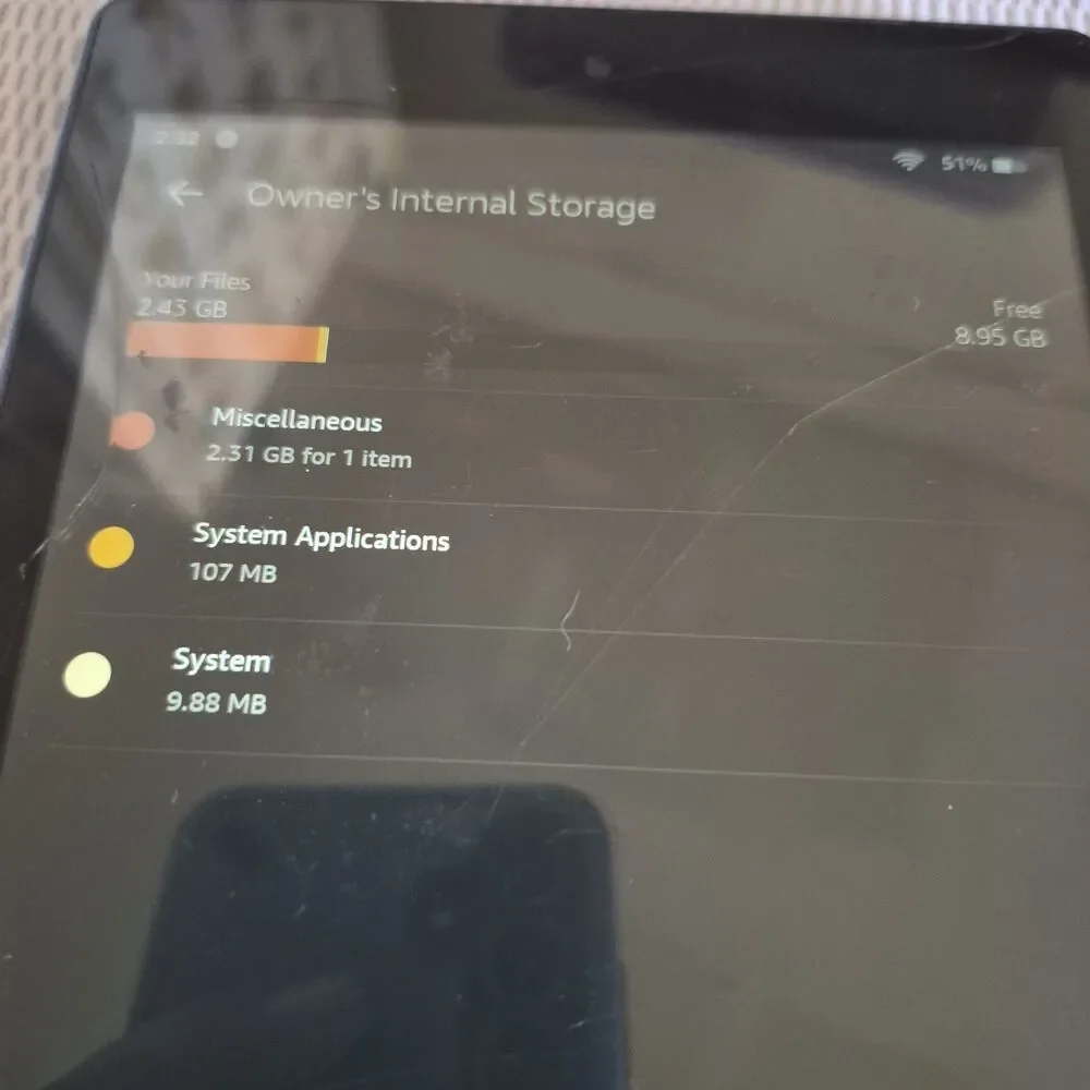 Amazon Fire HD 8 Tablet (8th Gen) 11GB Wi-Fi Blue – Fully Functional